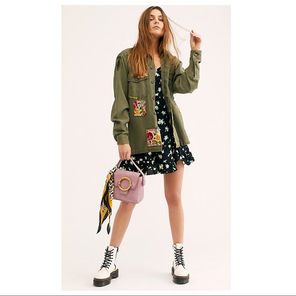 FREE PEOPLE BOHO TIE BACK BOHEMIAN MINI DRESS A2C - Picture 11 of 16